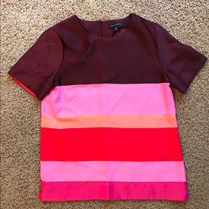 Banana Republic color blocked top